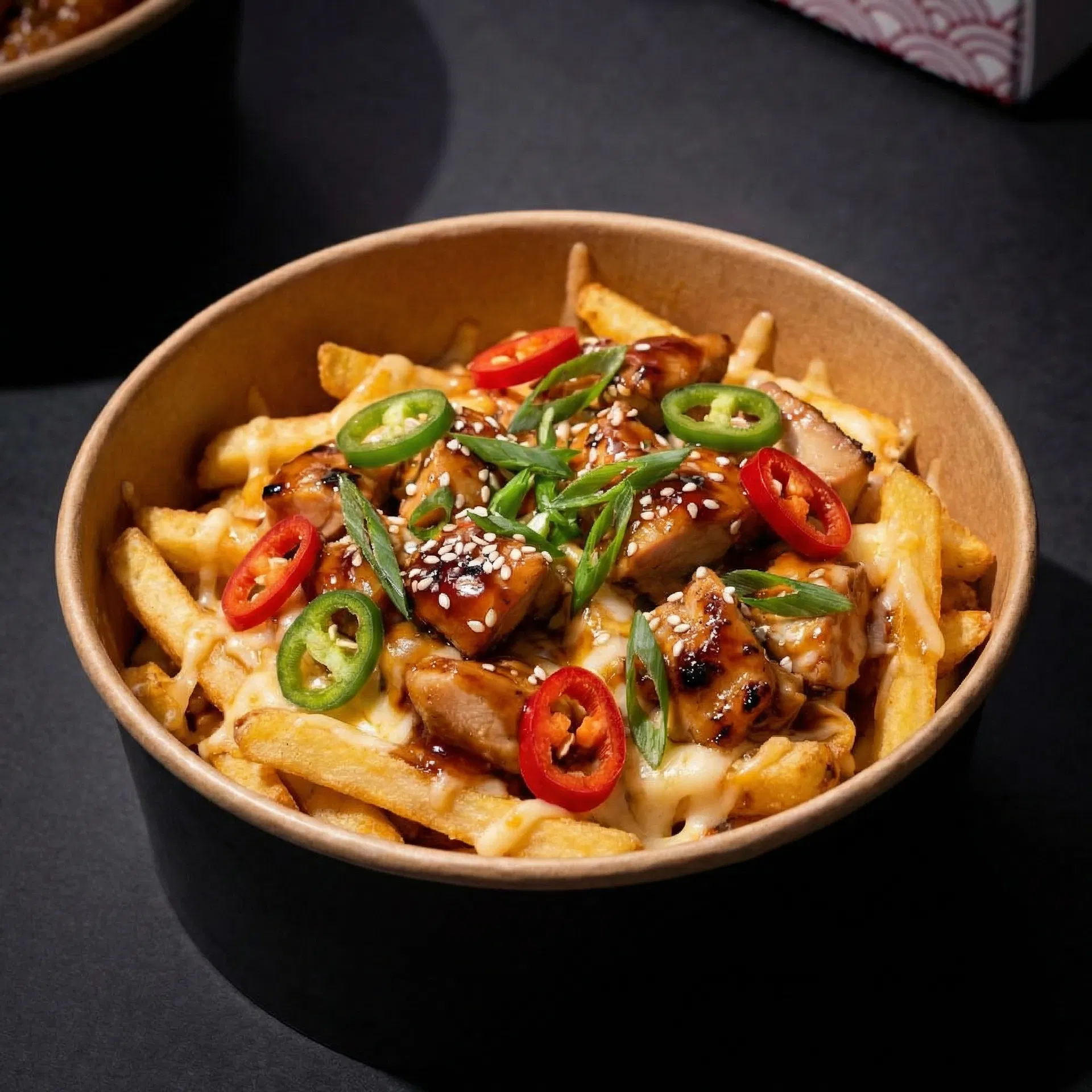 Yakitori Loaded Fries - Chicken