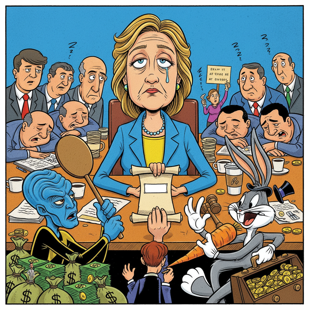 Clinton Deposition Reveals Shocking Lack of New Material, Paramount Acquires Warner Bros. to Stream It Exclusively