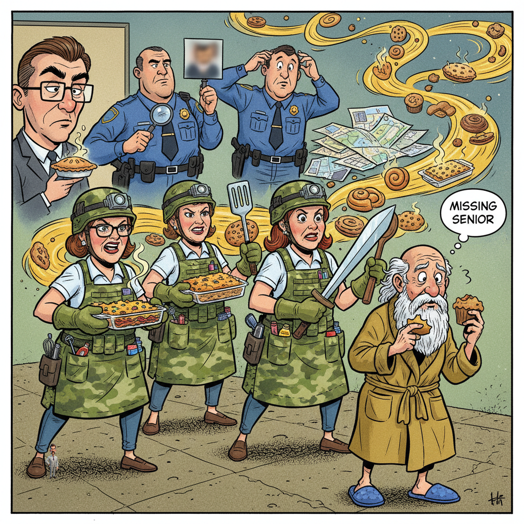 Moms’ Group Deploys ‘Tactical Casserole’ Units in Desperate Search for Missing Senior