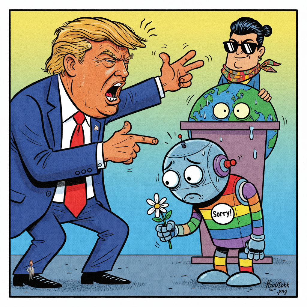 Trump Declares Anthropic AI 'Too Polite,' Poses National Security Risk to Brash Diplomacy