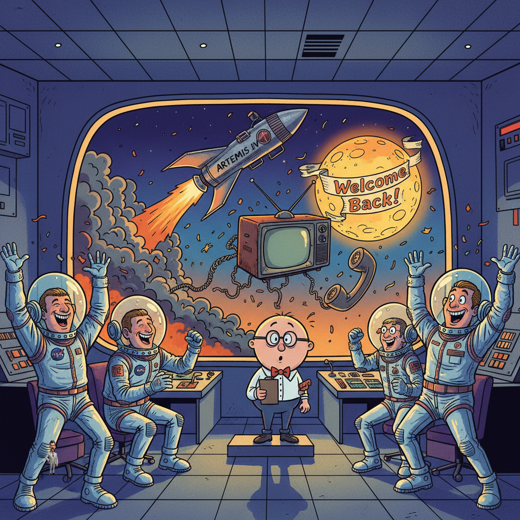 NASA Announces Groundbreaking Plan to Reinvent Moon Landing by Literally Reinventing Moon Landing