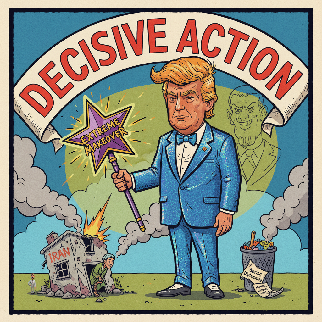 President Trump Considers 'Extreme Makeover: Iran Edition' After Talks Deemed 'Suboptimal'