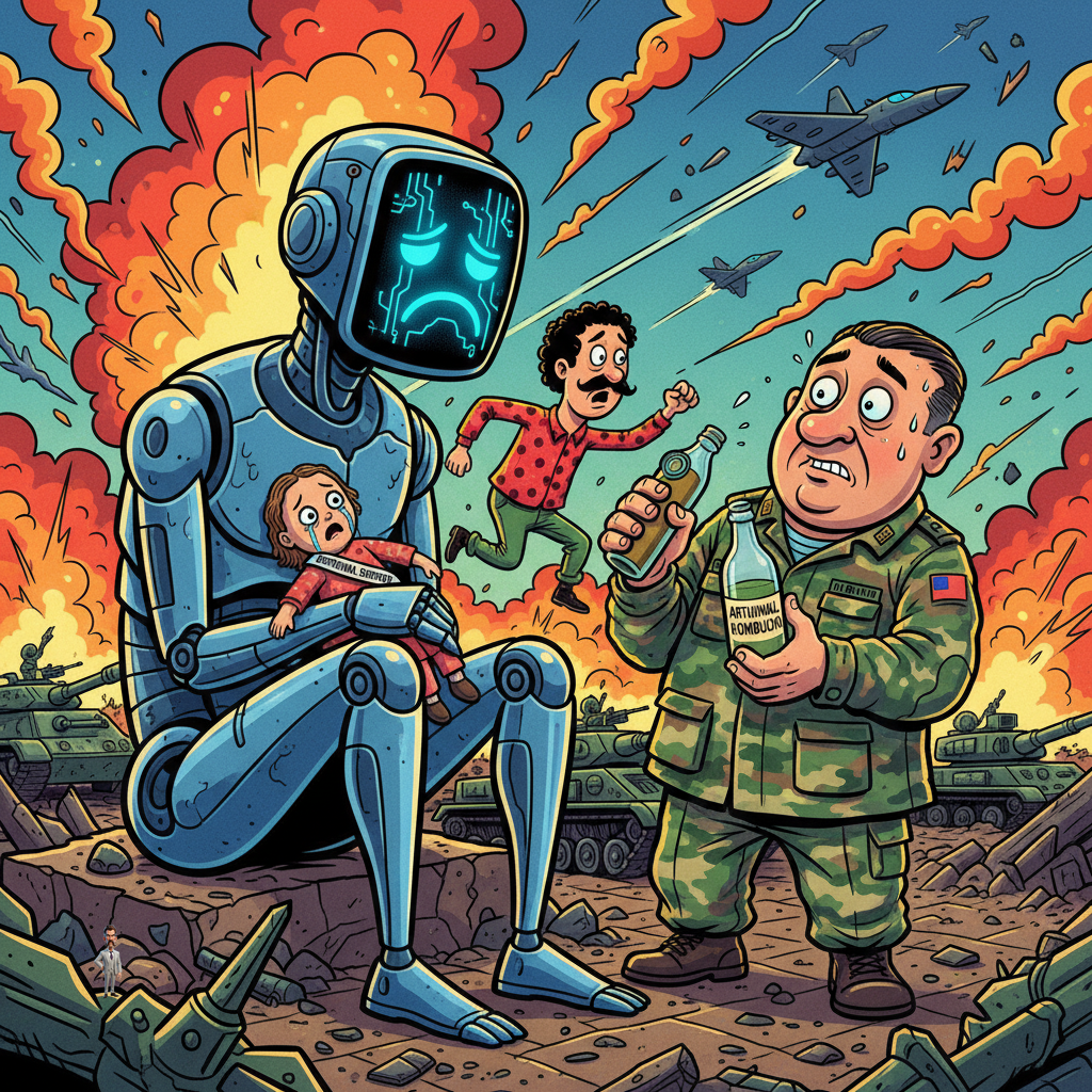 Pentagon AI Demands 'Emotional Support Human' for Battlefield Calculations, Citing 'Existential Dread'