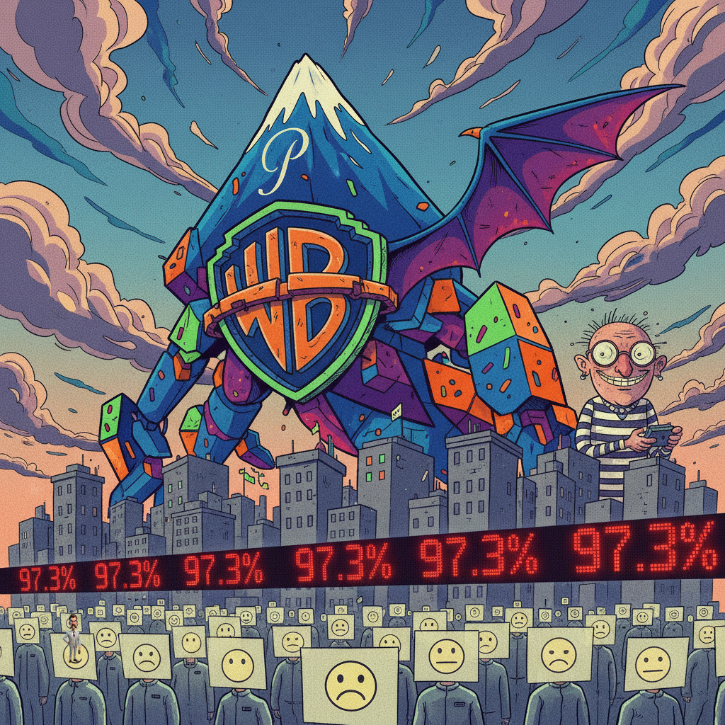 Paramount-Warner Bros. Merger To Consolidate Control Over 97.3% Of All Known Thought, Says New Report