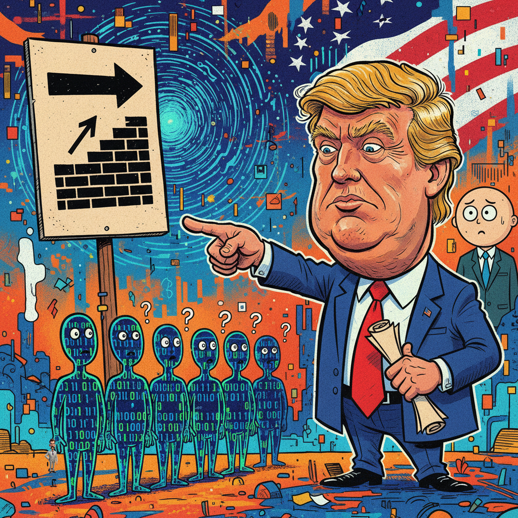 Trump Declares AI Company 'Too Ethical' for National Security, Orders Immediate Deportation of All Algorithms