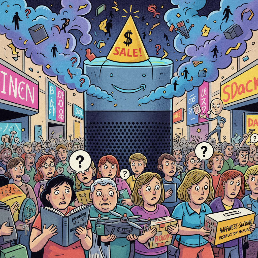 Amazon Announces 'Existential Crisis' Sale: Customers Urged to Question All Life Choices While Saving 87%