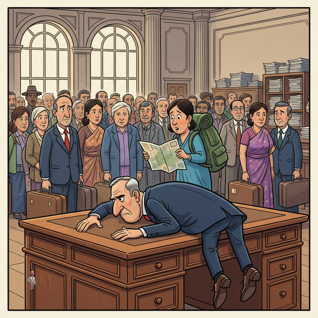 Home Secretary Unveils Bold New Immigration Strategy: 'Simply Pretend They're Not There'