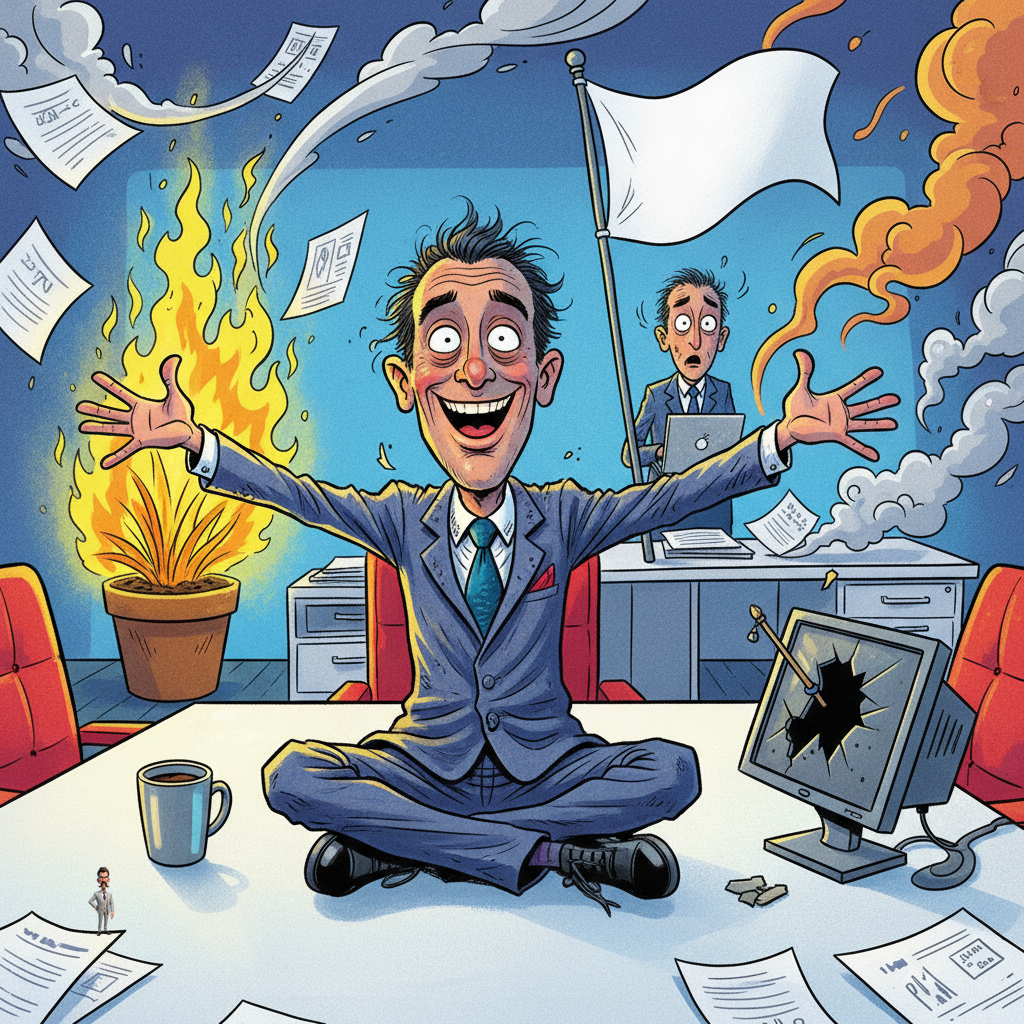 New Corporate Strategy: Just Give Up And Hope For The Best