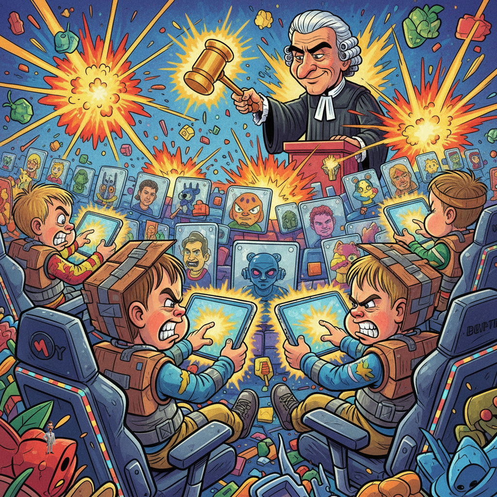 Court Rules Children Now Legally Obligated to Engage in Constant Digital Warfare for Freedom of Speech