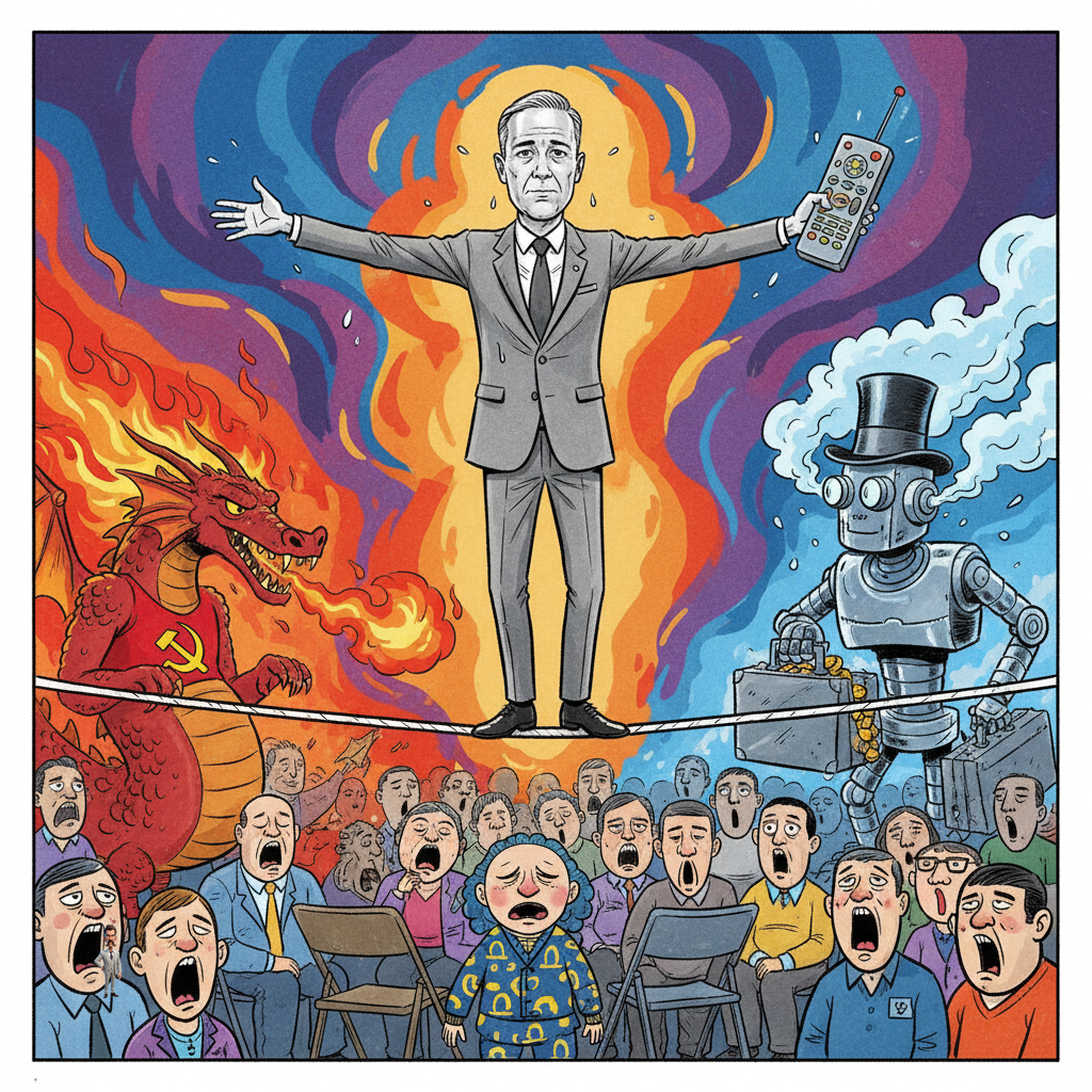 Starmer Vows to Occupy 'Exact Middle' of All Future Political Debates, Citing 'Optimal Blandness'