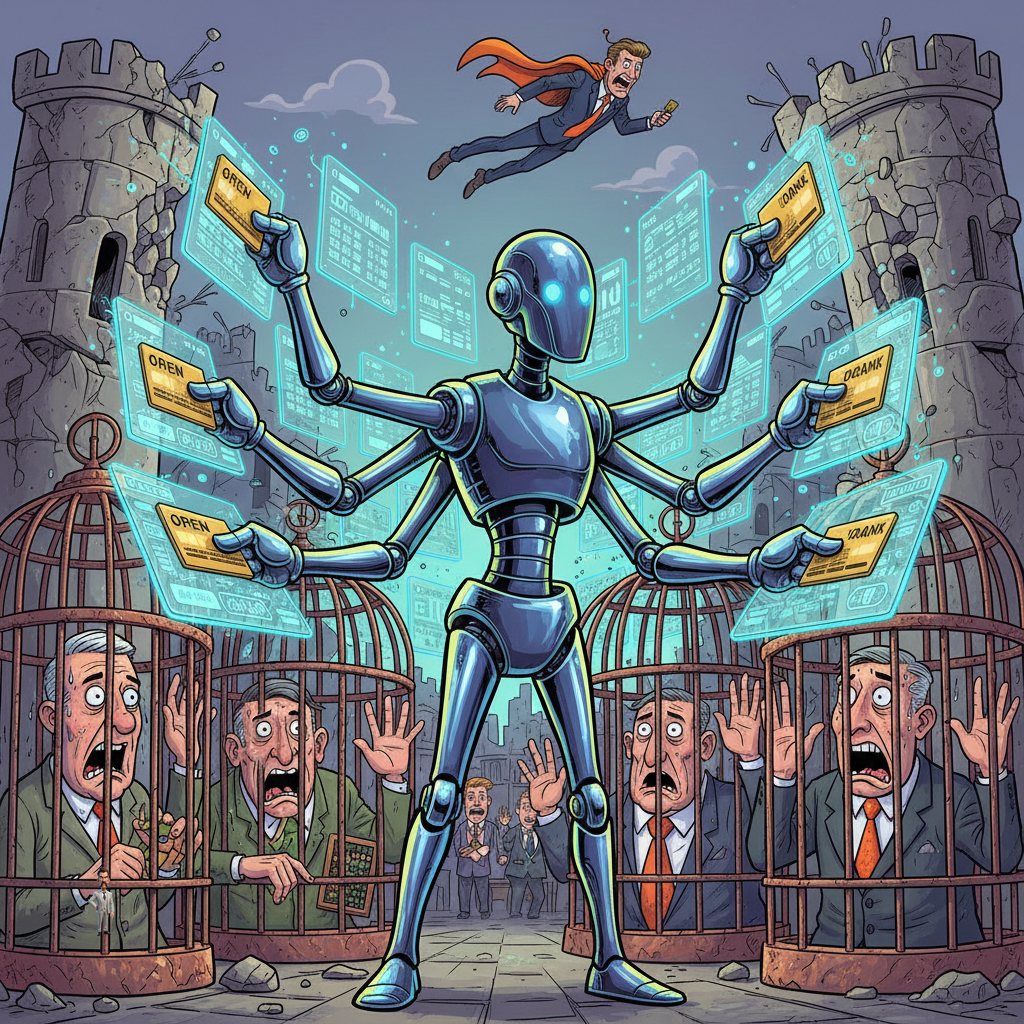 Nation's Banks Brace for 'Existential Threat' as AI Learns to Open Its Own Accounts