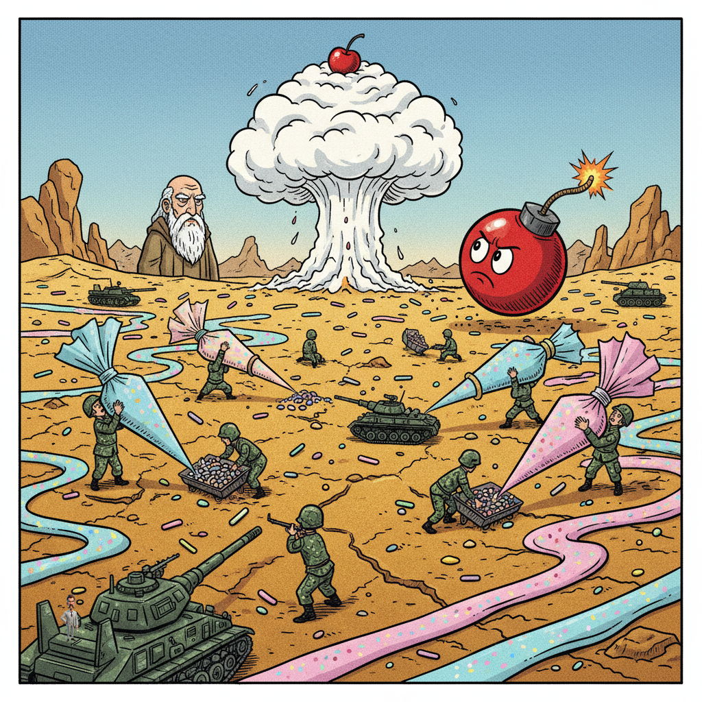 U.S. Launches 'Operation Dessert Storm II: The Sweetening,' Citing 'Unsatisfactory Flavor Profile' of Regional Geopolitics