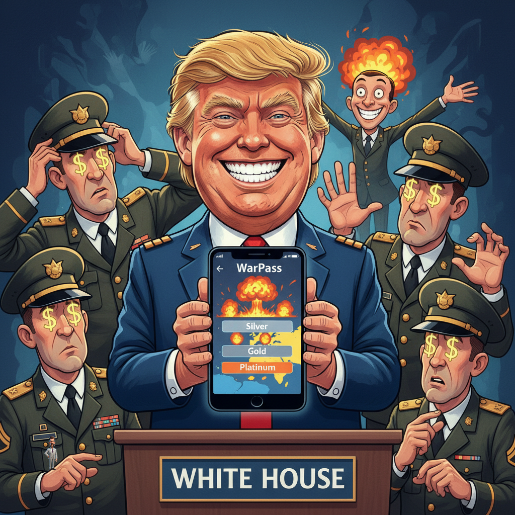 Trump Announces New 'Subscription-Based War' Model For Middle East