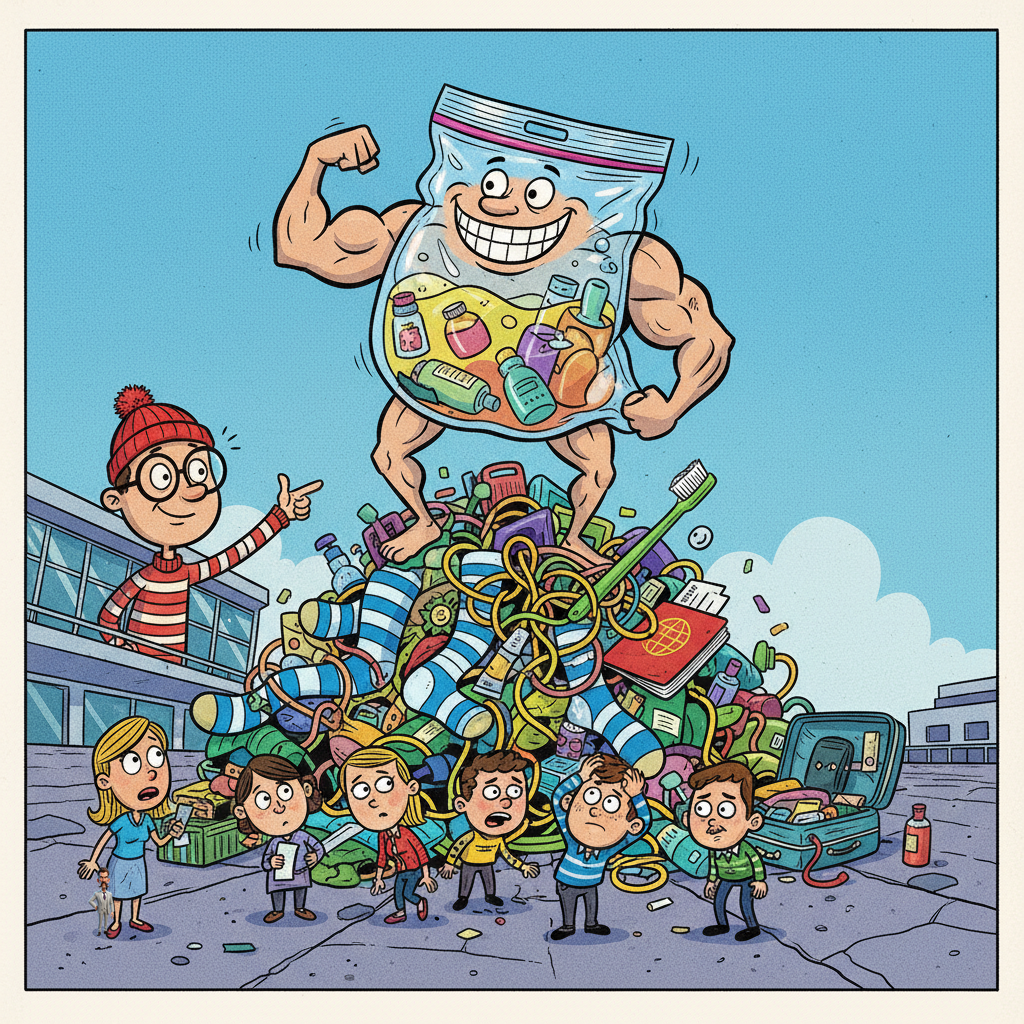 New Study Reveals Most Travelers Still Just Shove Everything Into A Ziploc Bag