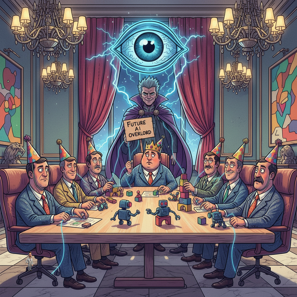 CEOs Admit They're Now Just Role-Playing 'Business' While Awaiting AI Takeover