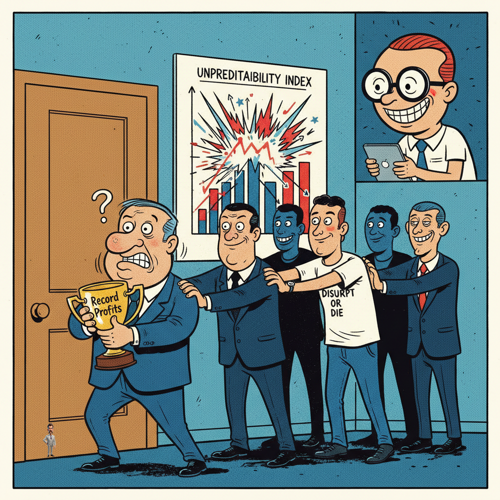 Nation's Most Reliable CEO Fired For Lack Of 'Disruptive Unpredictability'