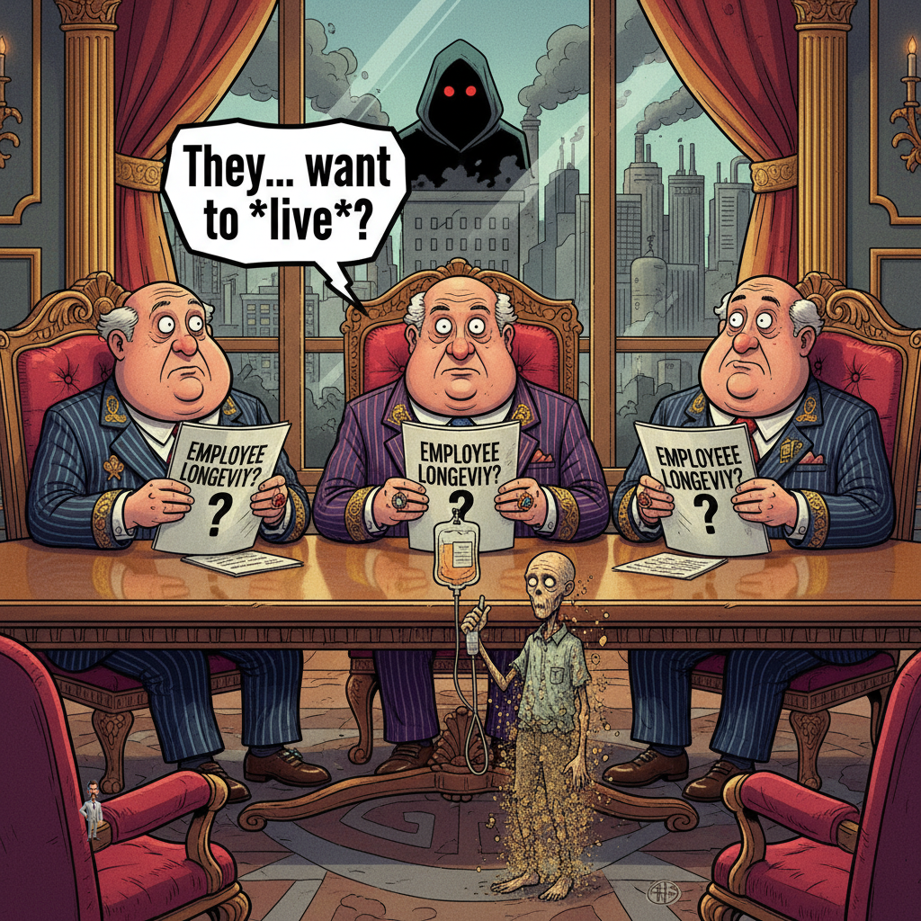 Corporate Leadership Reportedly 'Blindsided' By Employees Wanting To Live Past 40