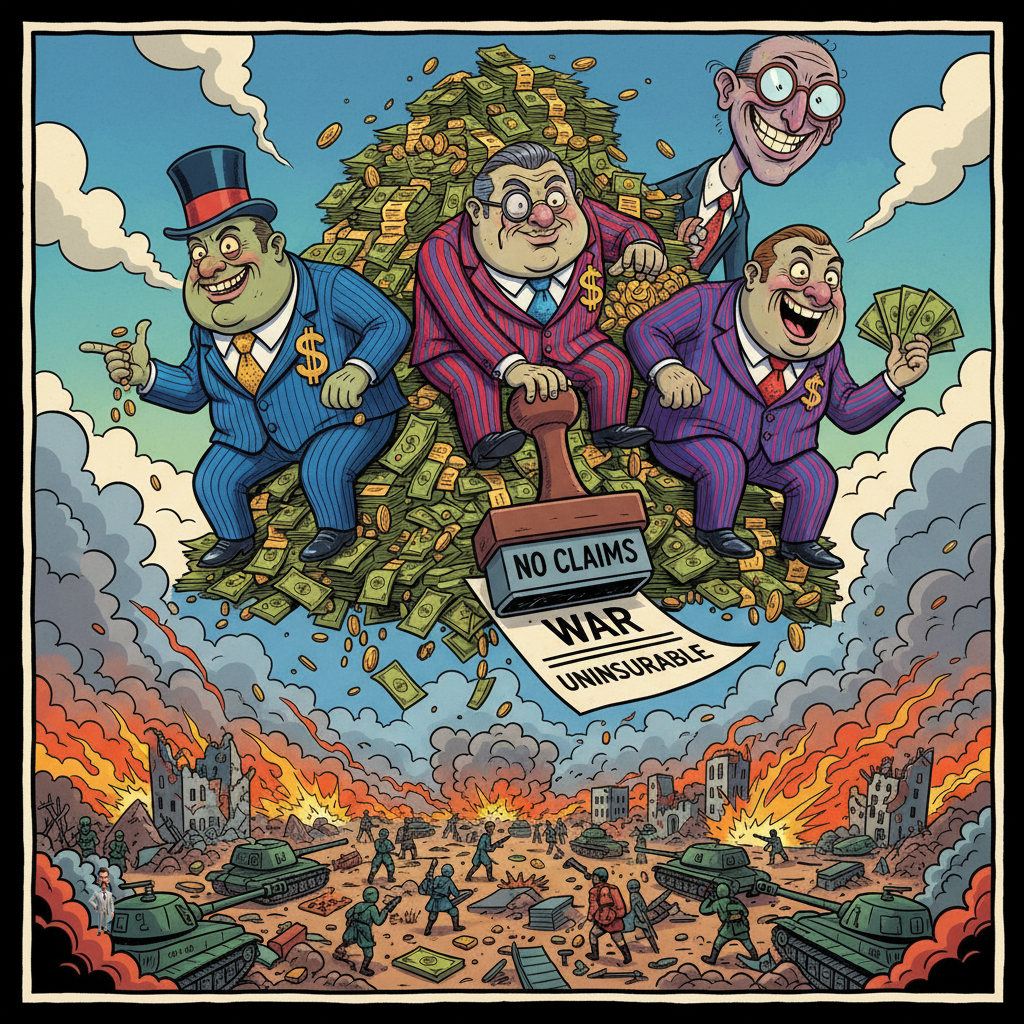 Insurance Industry Declares War 'Uninsurable,' Cites Lack of Predictable Profit Margin