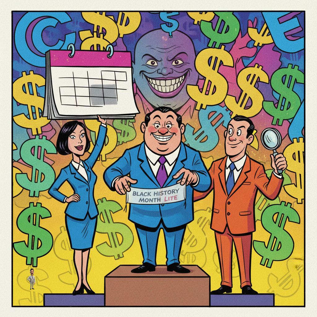 Corporations Announce New 'Black History Month Lite' Initiative