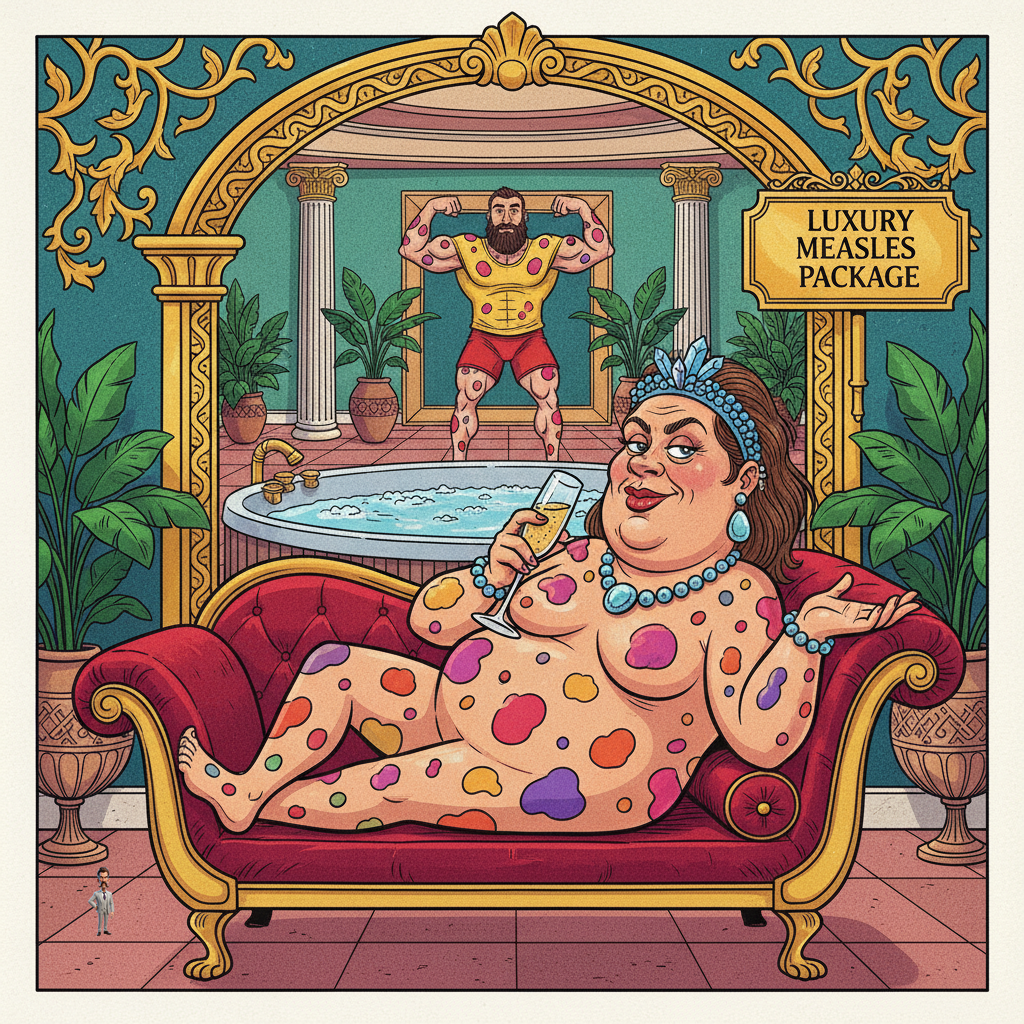 Measles Outbreaks Now Classified As 'Luxury Illness' For Discerning Anti-Vaxxers