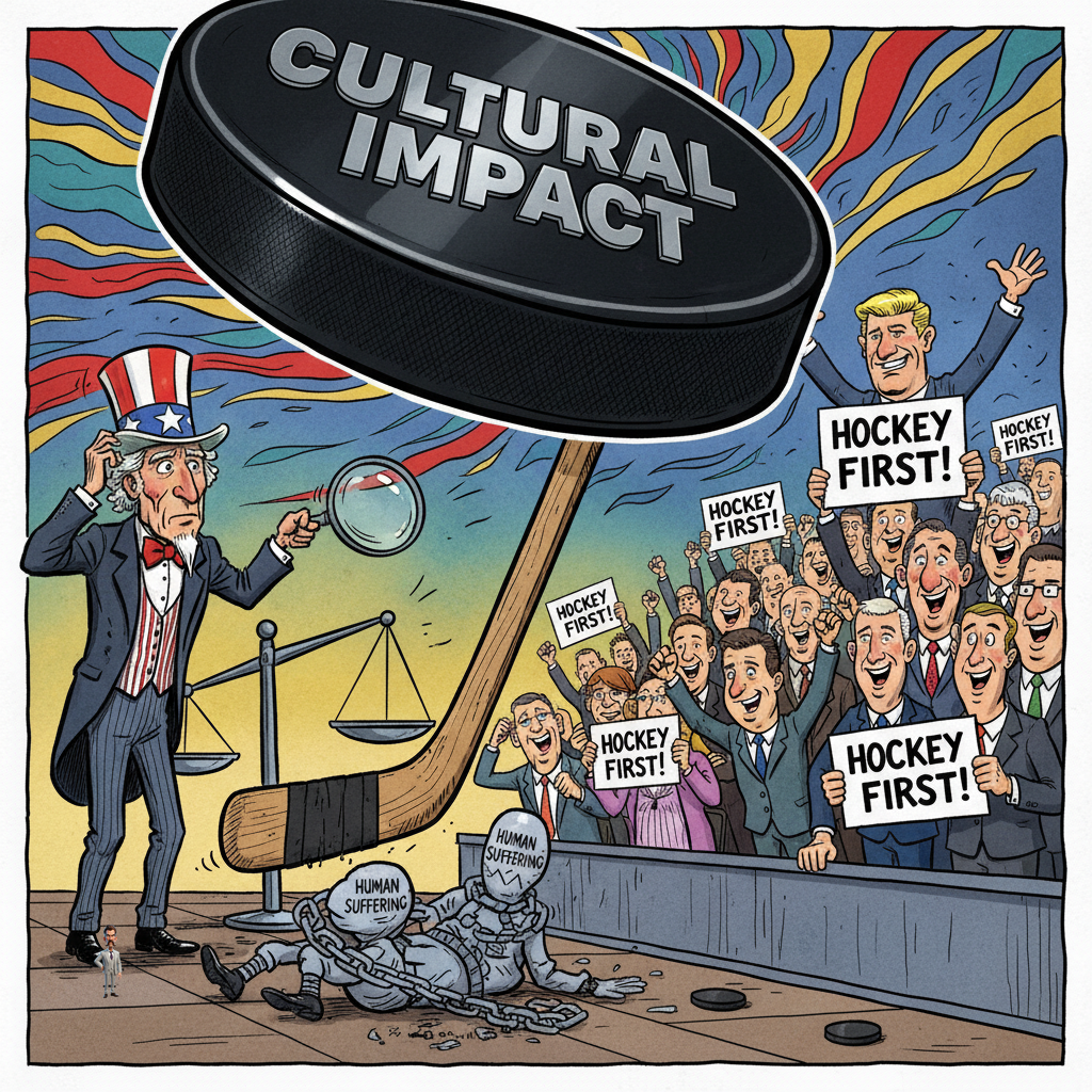 Nation Grapples With Ethical Dilemma: Which Is More Important, Hockey Or Human Suffering?