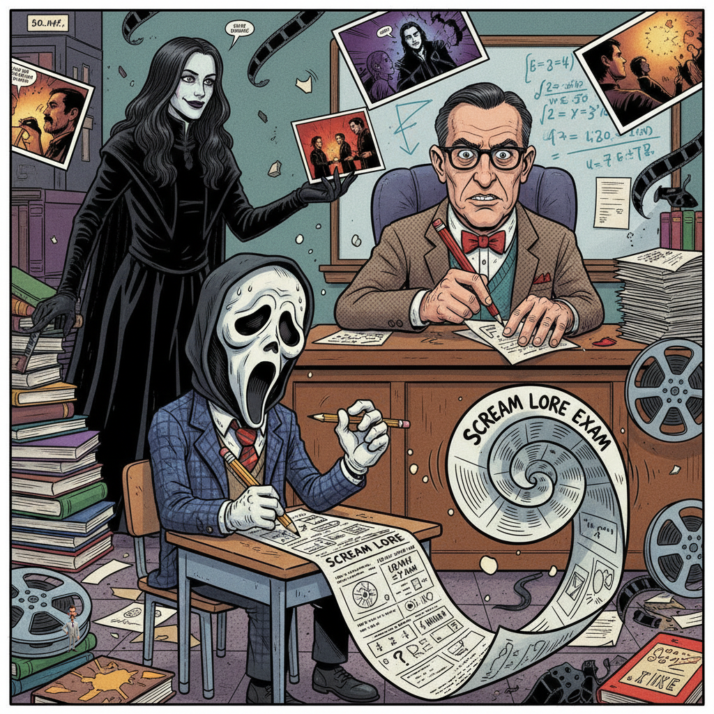 new 'scream' installment to require comprehensive franchise lore exam for ticket purchase
