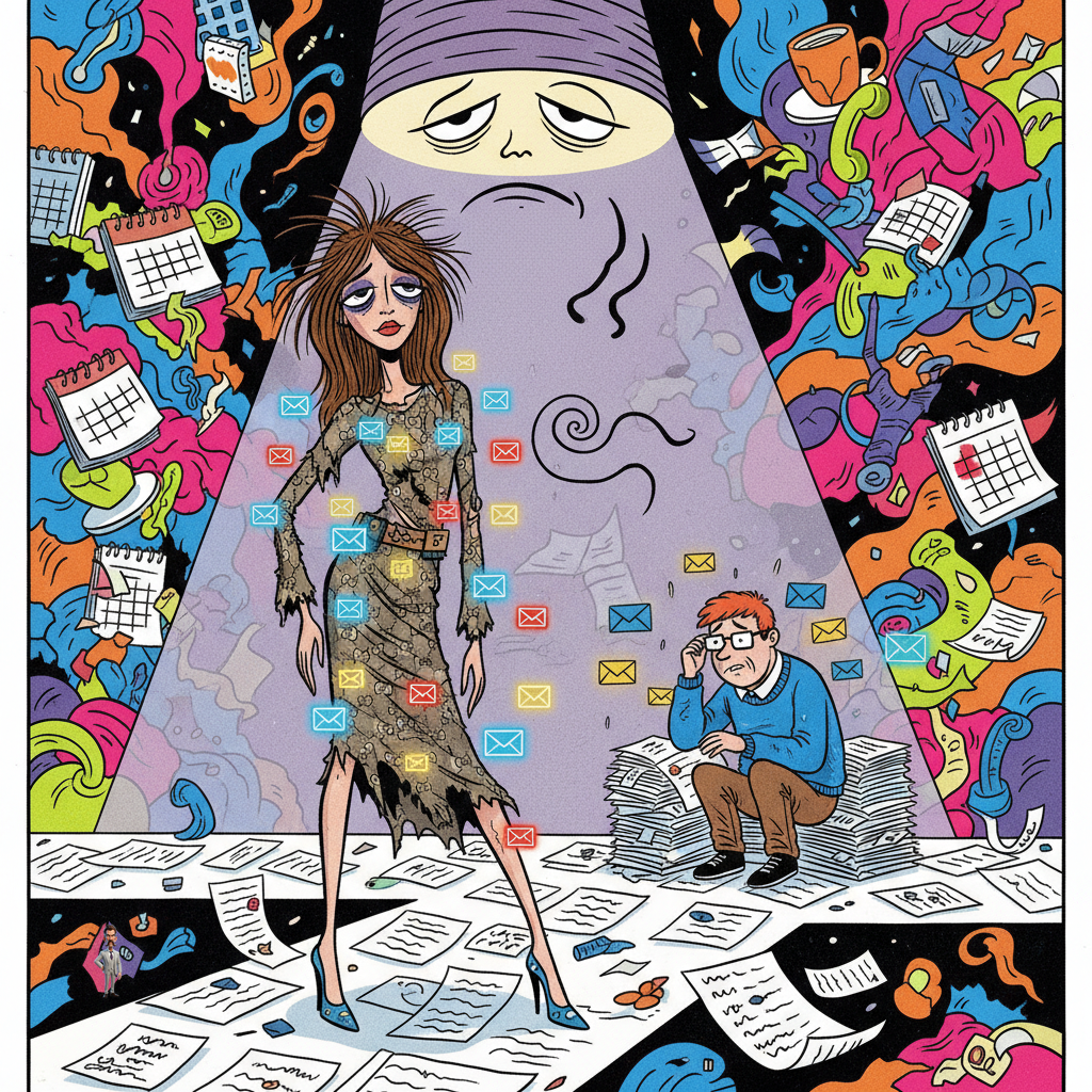 Gucci Unveils 'Existential Dread Chic' Collection, Features Disheveled Hair, Unanswered Emails