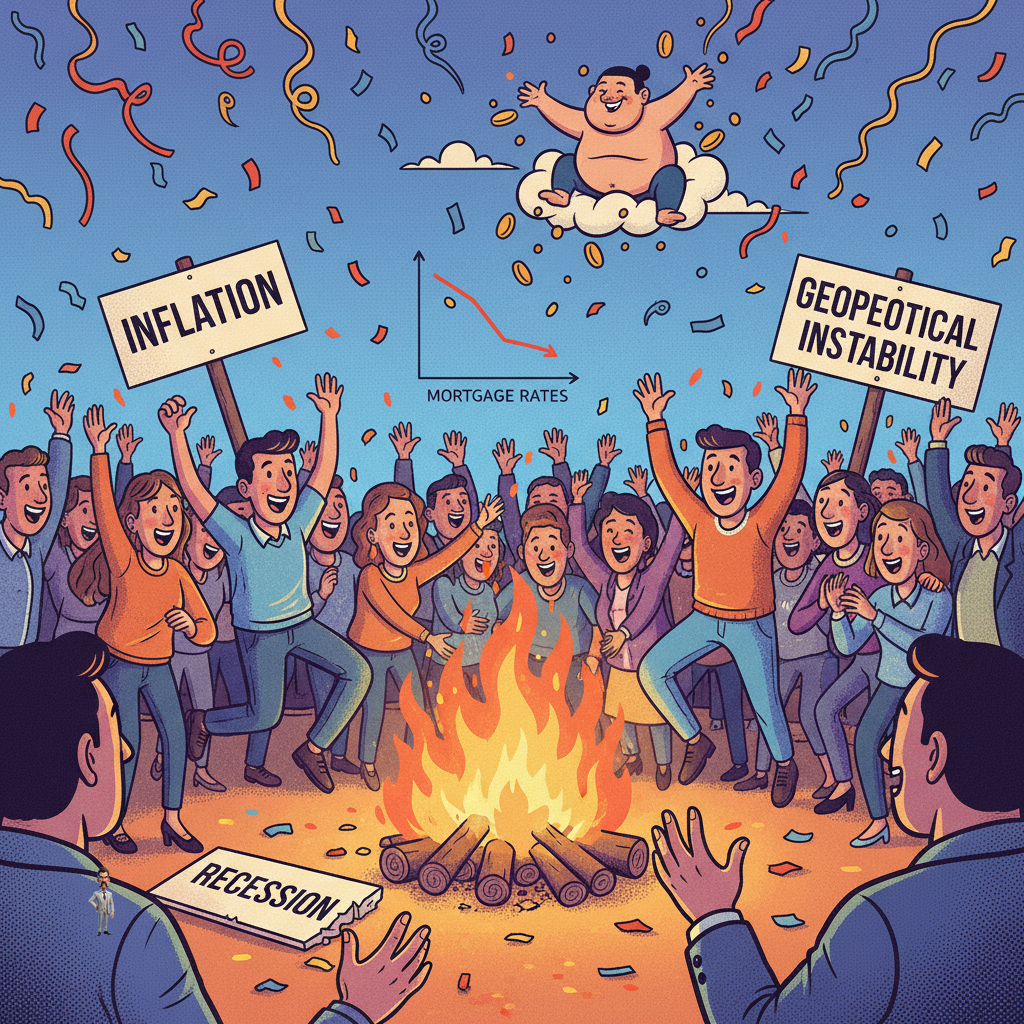 Mortgage Rates Plunge, Prompting Nation To Immediately Forget Previous Economic Anxiety