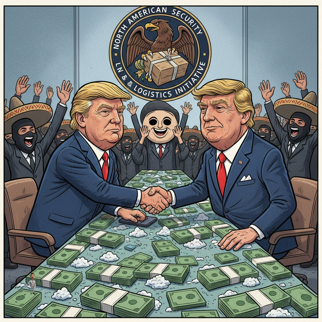 Sheinbaum, Trump Announce Joint Venture to Streamline Cartel Operations