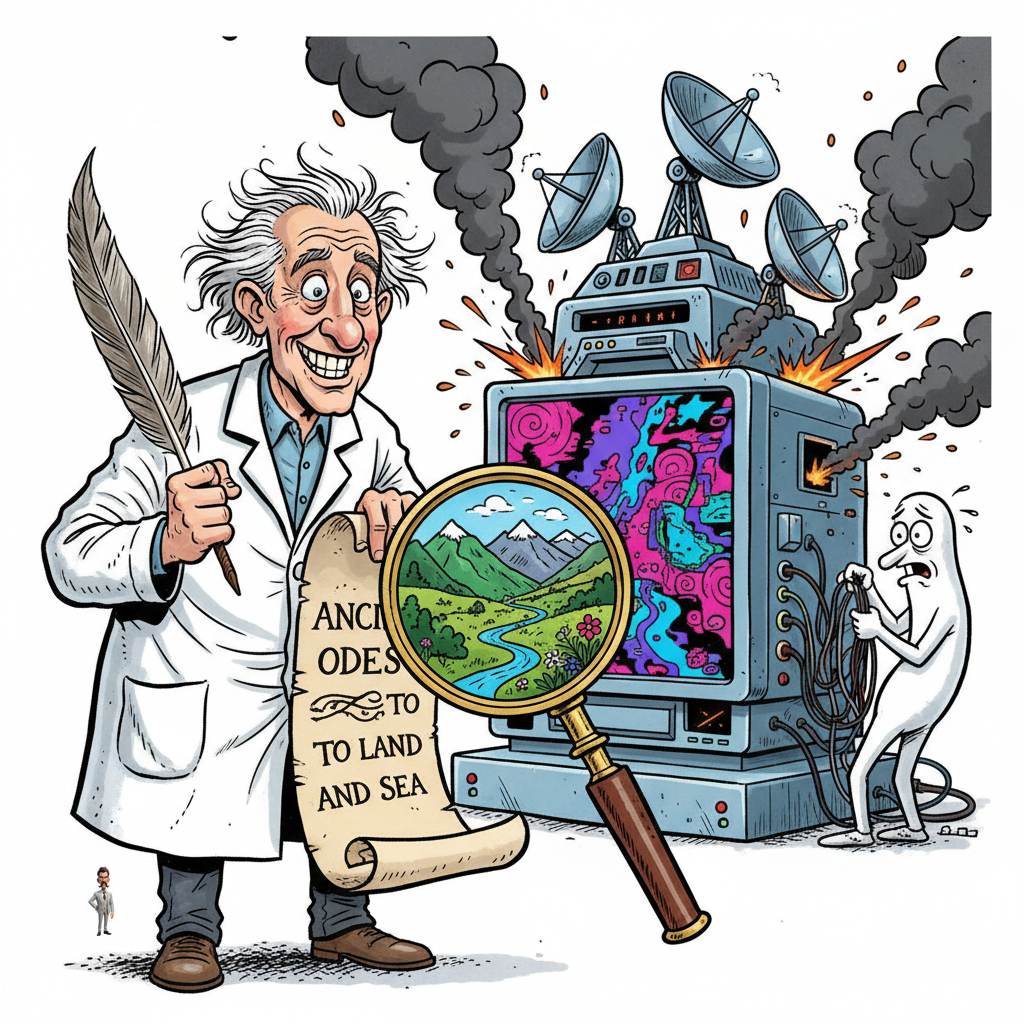 Scientists Admit 750 Years Of Poetry More Accurate Than Satellite Imagery