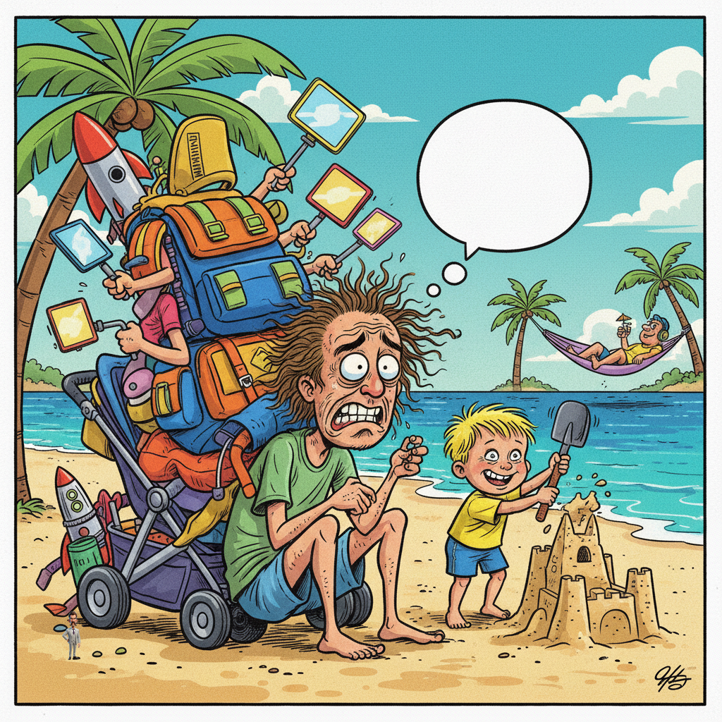 New Study Confirms Traveling With Children Is Still Not A Vacation, Regardless Of Gear