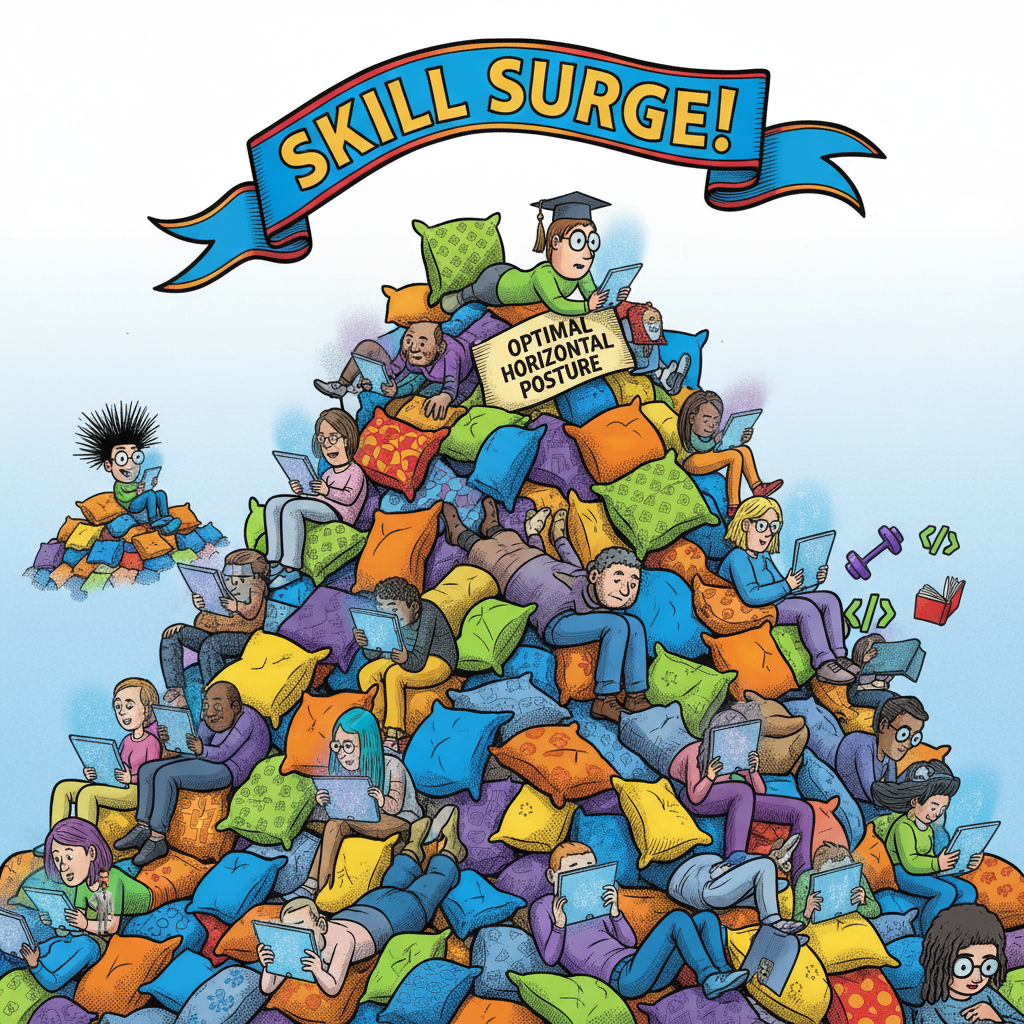 Nation’s Couch Cushions Report Unprecedented Surge In Skill Acquisition