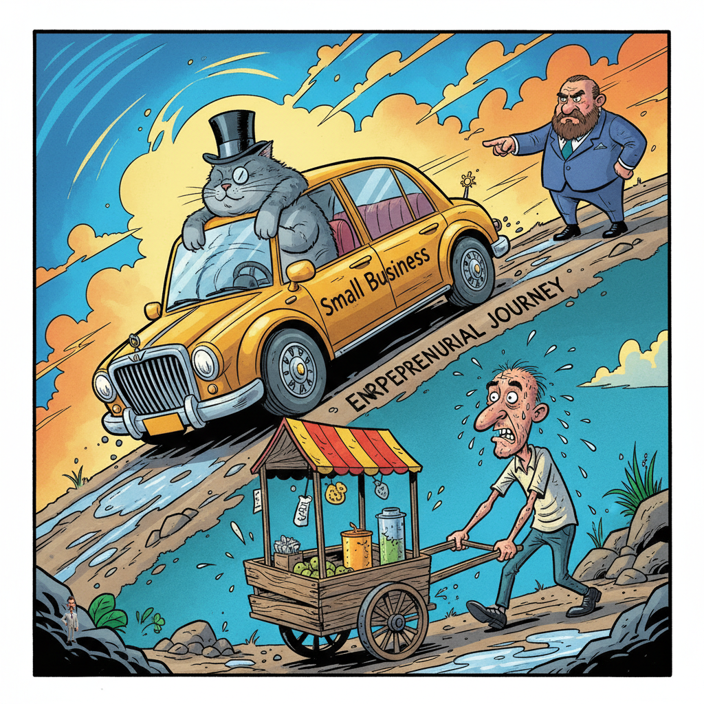 New Study Confirms Best Way To Grow Small Business Is To Already Be Rich