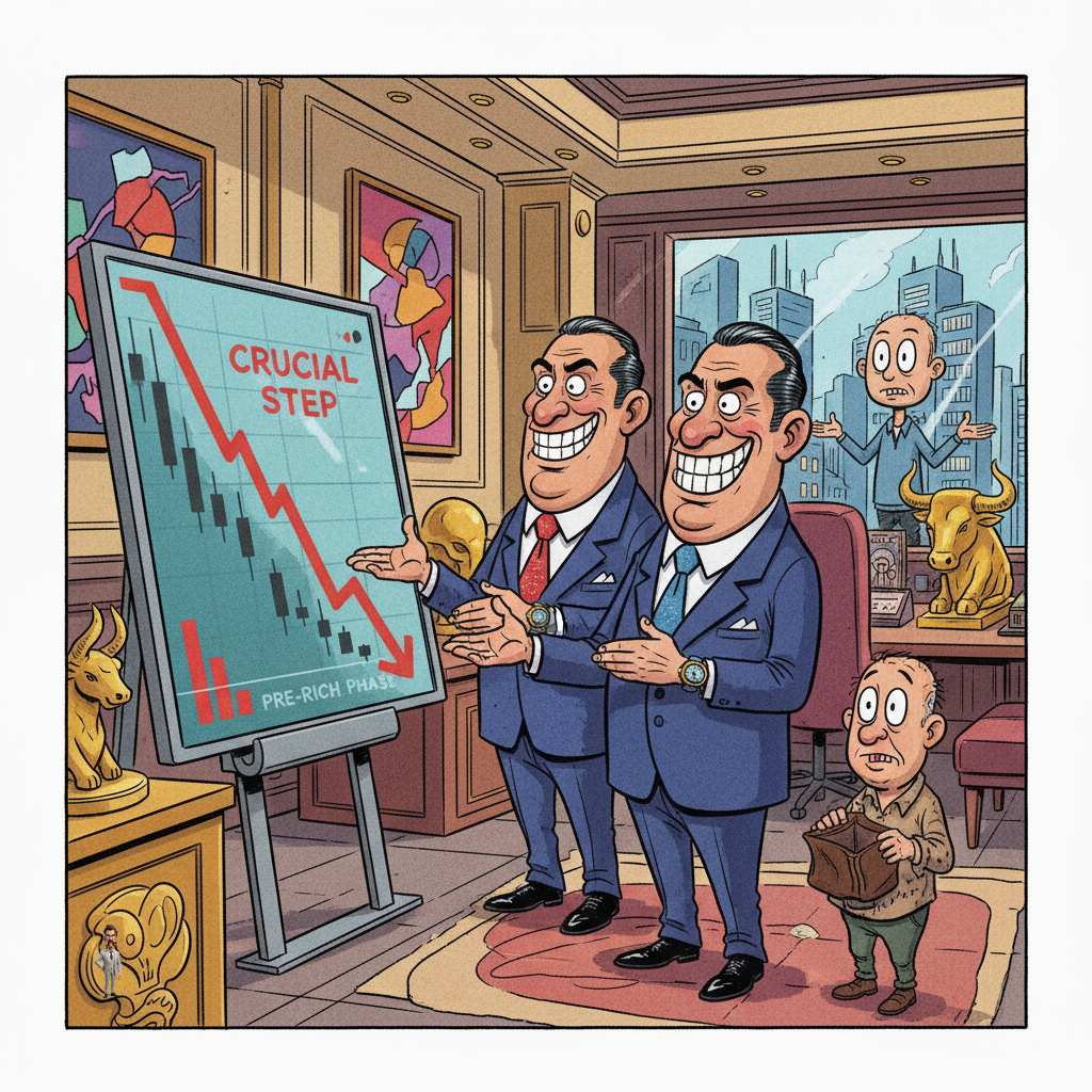 Financial Experts Unanimously Declare Market Downturn 'Crucial Step' Towards Your Eventual Wealth