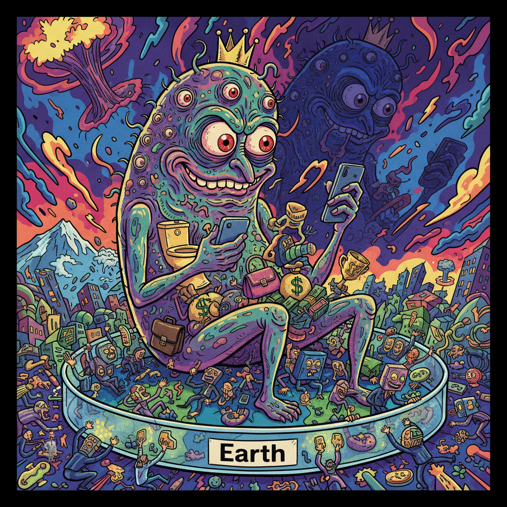 New Study Finds Humans Are Just Extremely Complicated, Self-Serving Bacteria