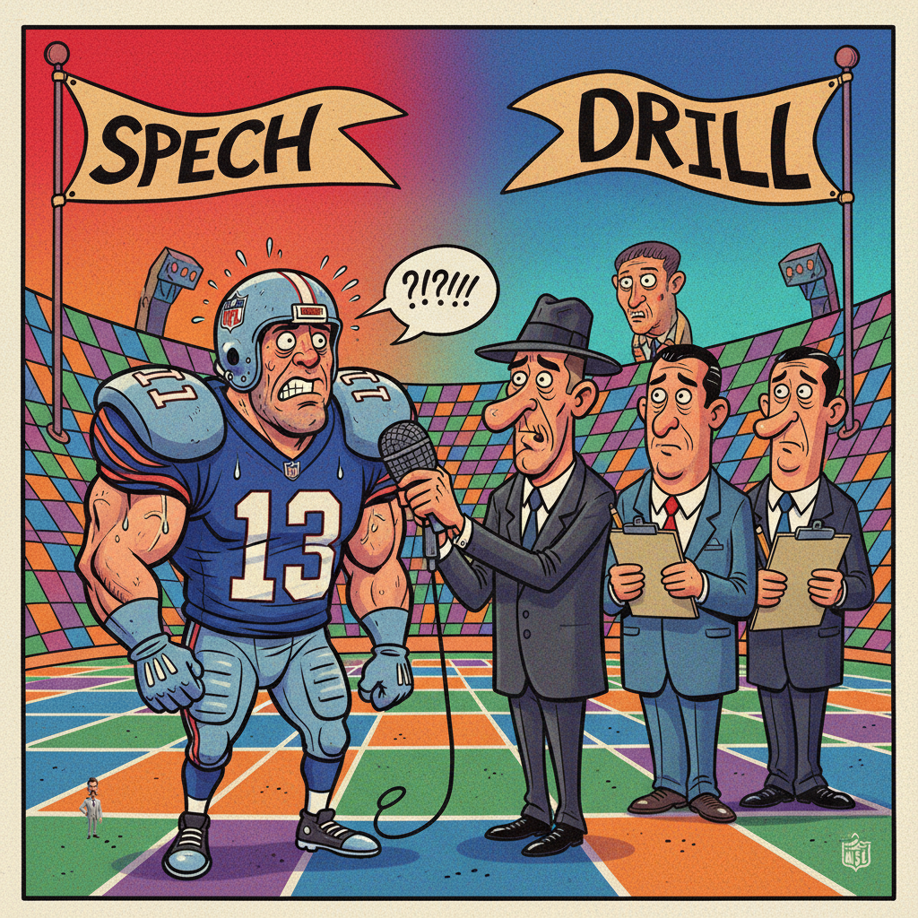 NFL Announces New 'Speech Impediment Combine Drill' To Assess Character, Grit