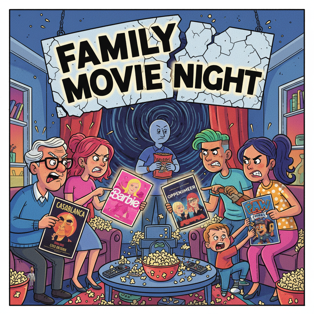 New Study Confirms No Two Families Agree On What Constitutes A 'Family Movie'