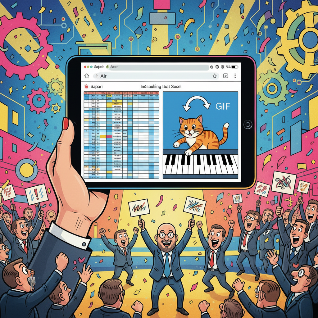 Apple Unveils Revolutionary New iPad Air, Now With Enough RAM To Open Two Safari Tabs Simultaneously