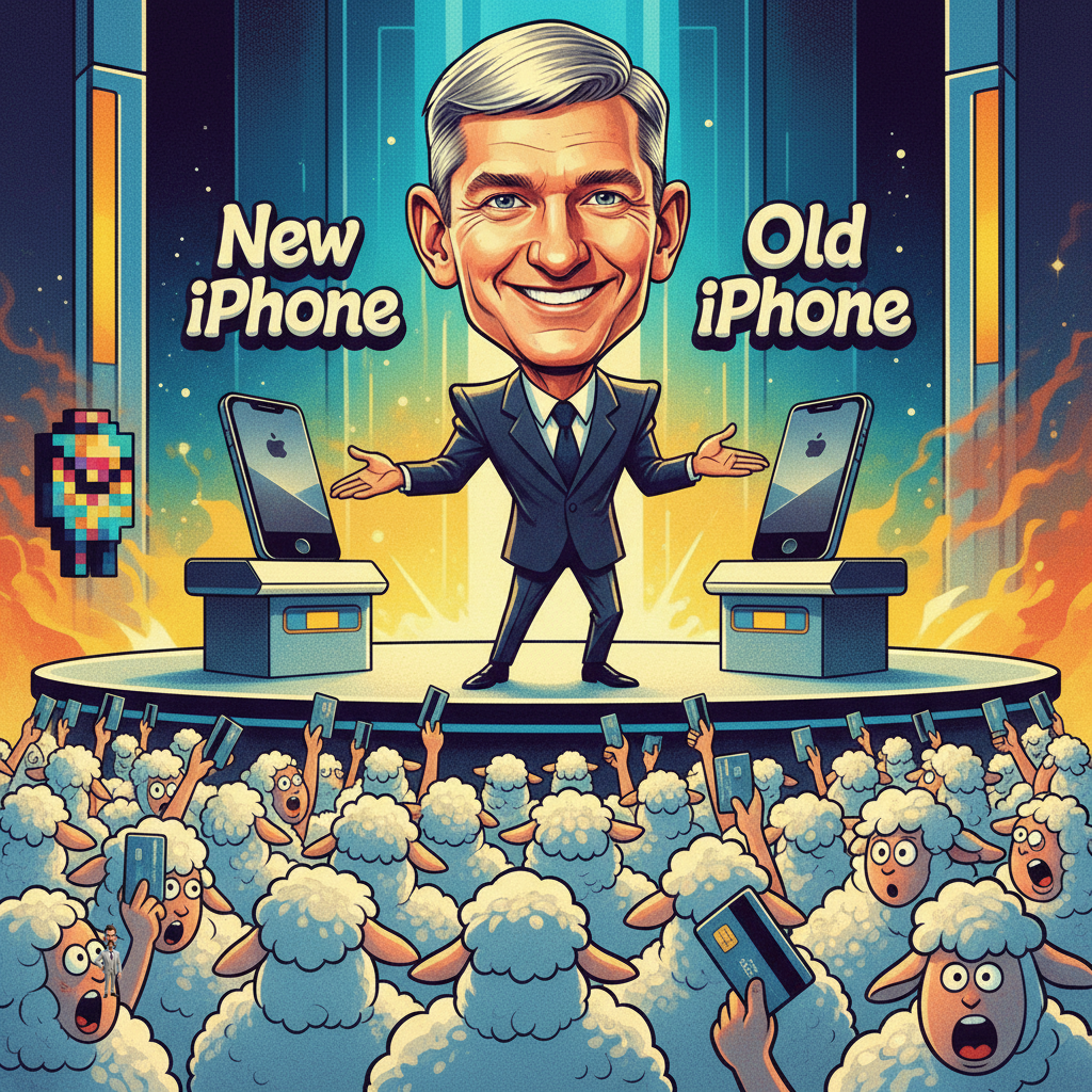 Apple Unveils Revolutionary New iPhone That Is Exactly The Same As Last Year's Model