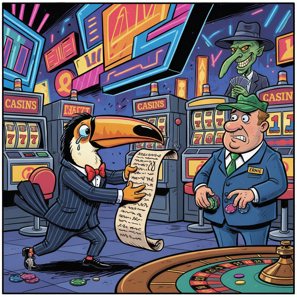 Las Vegas Toucan Demands Casino Payouts, Cites Emotional Distress From Months-Long 'Performance Art'