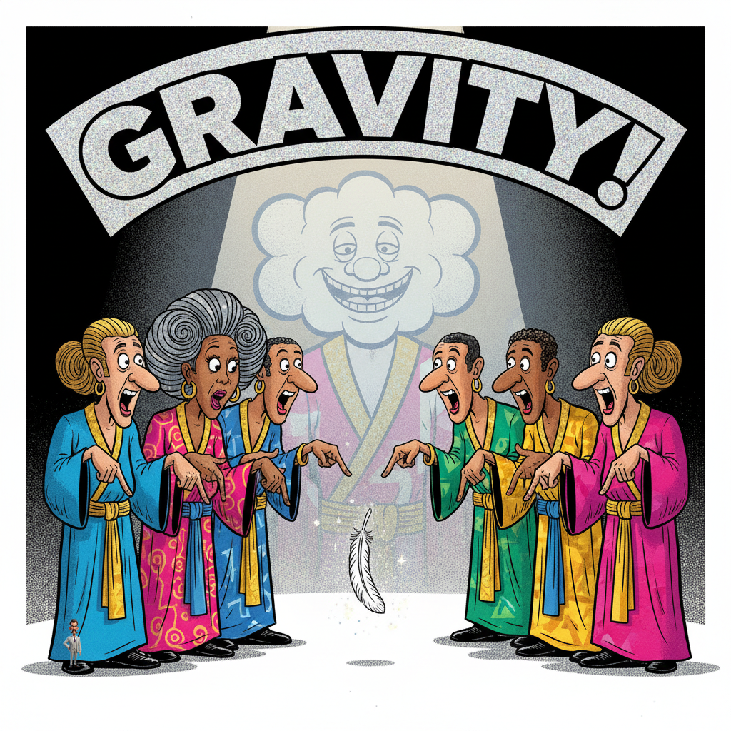 Nation’s Lifestyle Gurus Discover Gravity, Hailed As Revolutionary Decluttering Technique