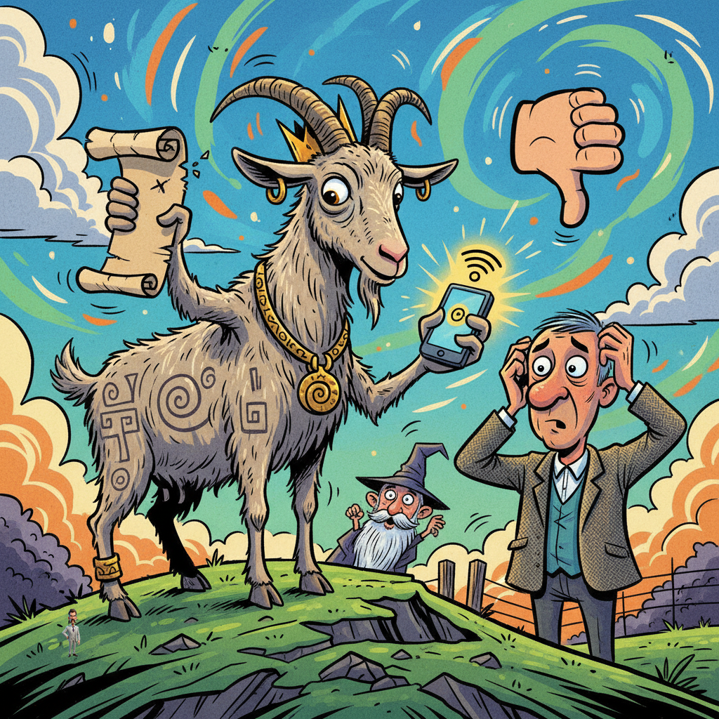 Irish Goats Announce They've Been Here Longer Than Your Ancestors, Demand Respect