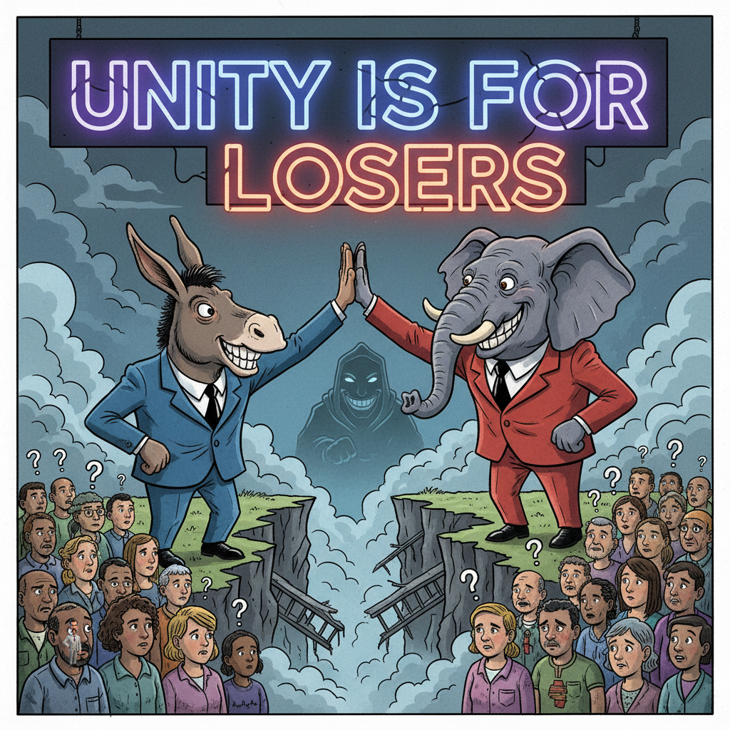 Nation’s Political Leaders Confirm Unity Is For Losers