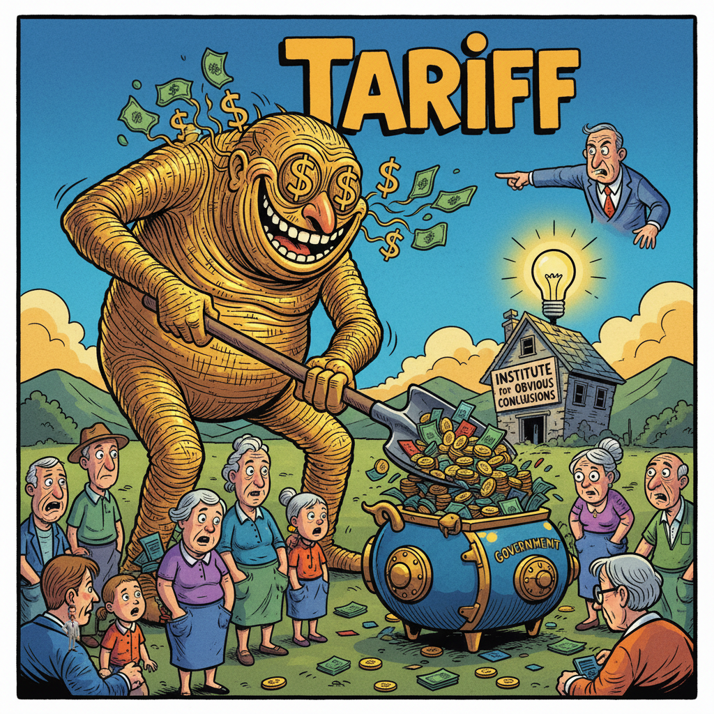 Nation's Economists Confirm Tariffs Are Still Just Taxes On Everyone Else