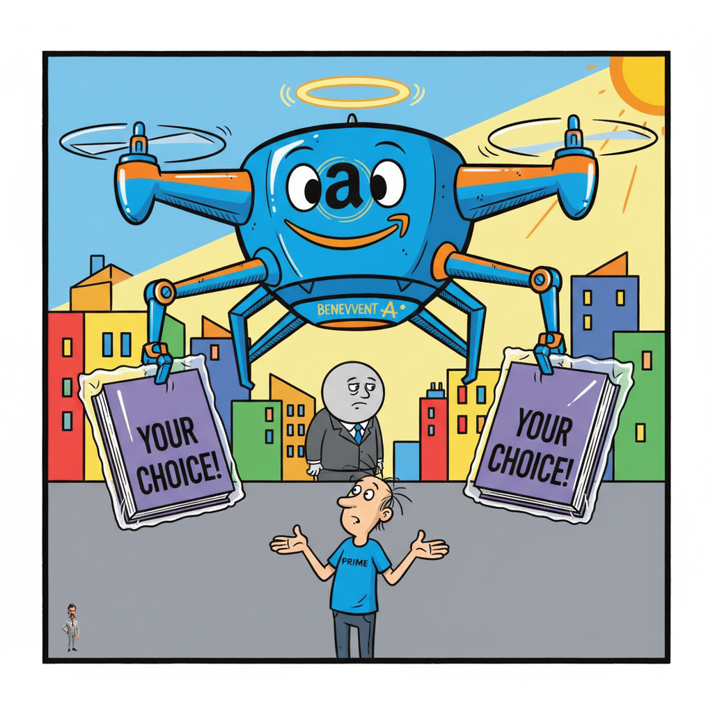 Amazon Prime Members Offered 'Choice' Of Two Pre-Selected Books From Curated List Of Exactly Two Books