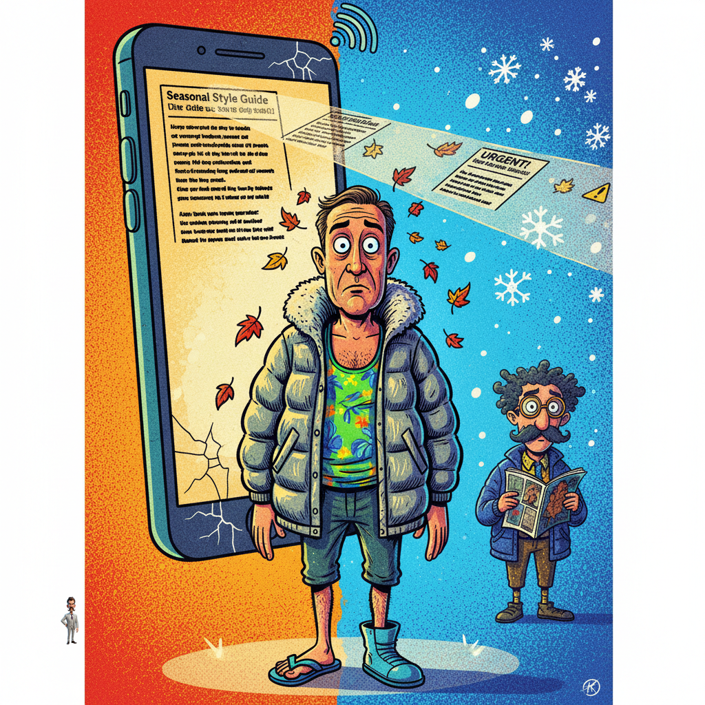 New Study Confirms Men Still Require Extensive Guidance For Basic Seasonal Dressing