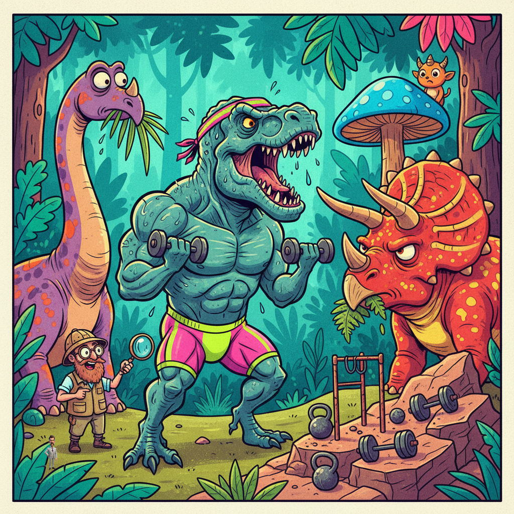 Paleontologists Confirm Dinosaurs Also Had That One Friend Who Was Way Too Into Crossfit
