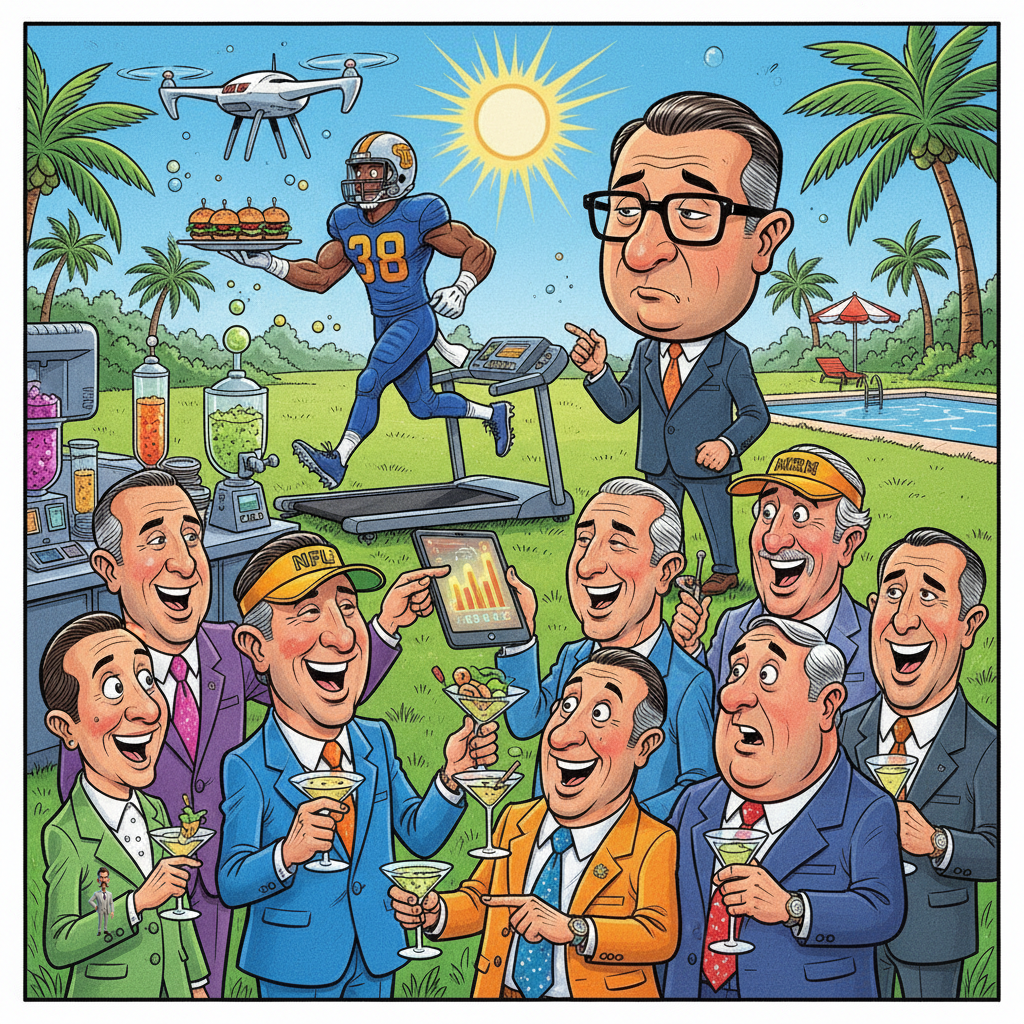 NFL Combine Now Officially Just A High-Stakes Corporate Retreat With Some Running