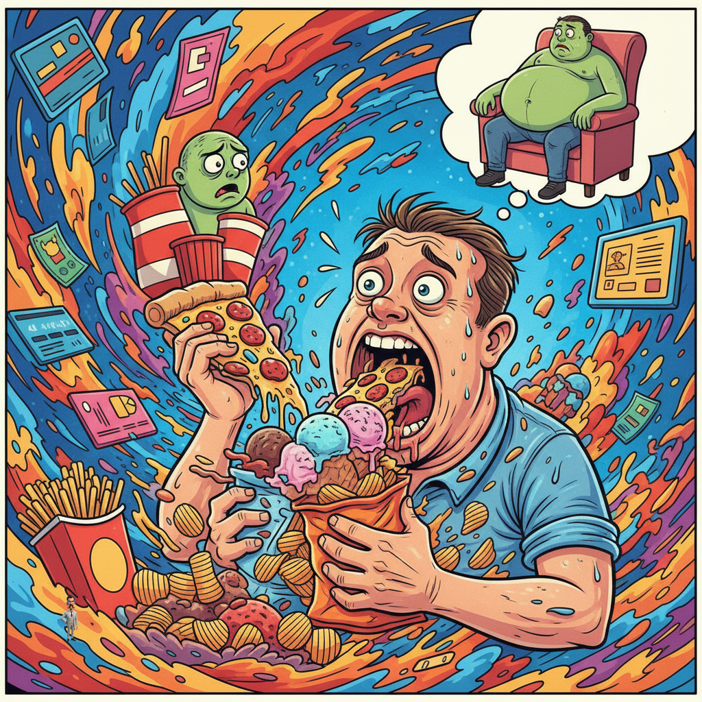 New Study Confirms Humans Eat Food When Stressed, Feel Bad Afterwards