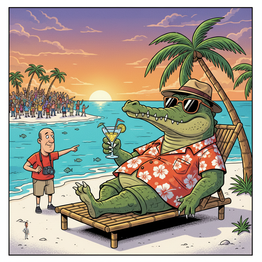 Nation’s Crocodiles Increasingly Migrating To Avoid Human Interaction